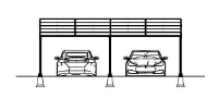 Zonnepanelen Carport - 2A-L