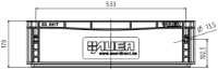 Eurobox 60x40x17 technisch