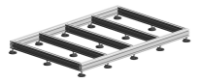 Aluminium Aquarium onderstel op maat