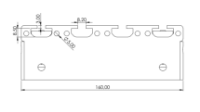 1.67.S102.040080E- Eco-Slide PG 40 - 80E met hendel