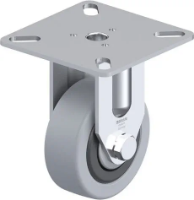 1.45.12050 - Bokwiel met montageplaat, Ø50