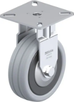 1.45.12075 - Bokwiel met montageplaat, Ø75