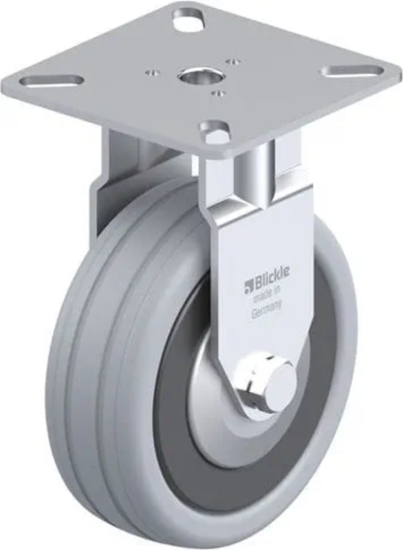 1.45.12075 - Bokwiel met montageplaat, Ø75