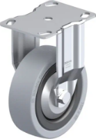 1.45.12100 - Bokwiel met montageplaat, Ø100