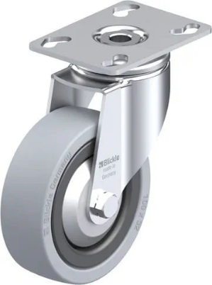 1.45.22100 - Zwenkwiel met een montageplaat Ø100