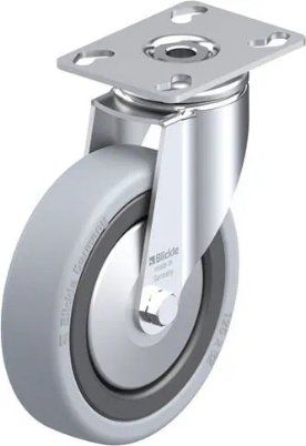 1.45.22125 - Zwenkwiel met een montageplaat Ø125