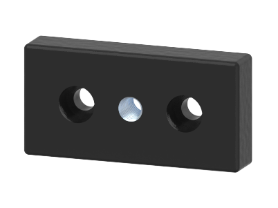 1.47.2045090.10 - Voetplaat 45x90 M10