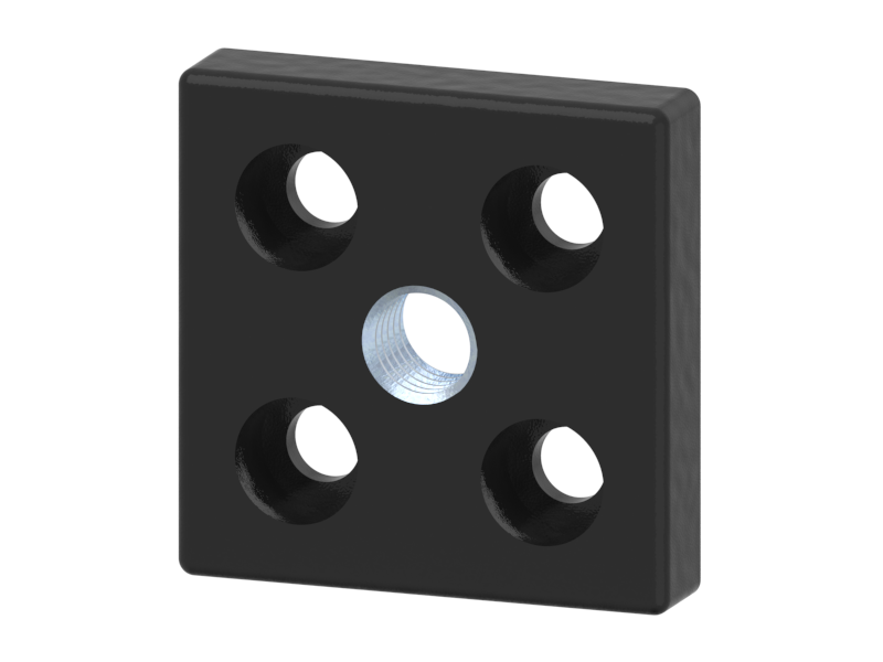 1.47.2060060.14 - Voetplaat 60x60 M14 (standaard)