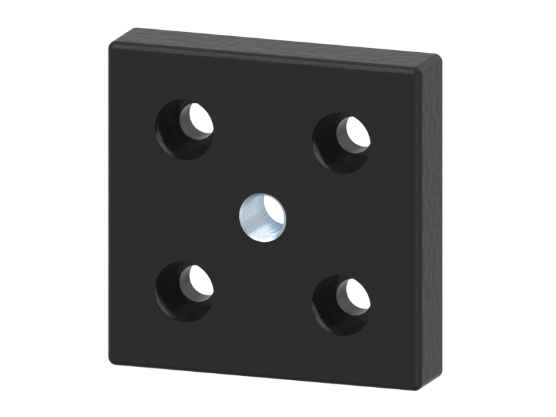 1.47.20808.12 - Voetplaat 80x80 M12