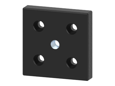 1.47.2090090.12 - Voetplaat 90x90 M12