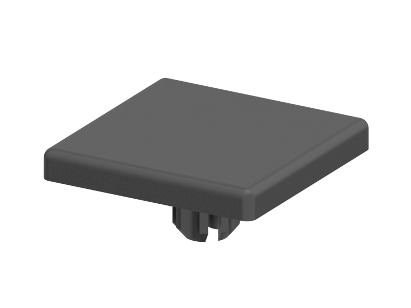 1.42.2045045.2 - Afdekkap 45x45, Zwart