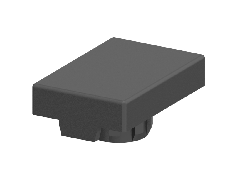 1.42.20203.2 - Afdekkap 20x30, Zwart