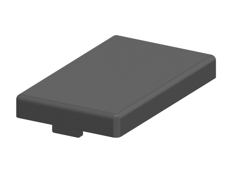 1.42.20305.2 - Afdekkap 30x50, Zwart