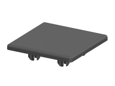 1.42.20808.2 - Afdekkap 80x80, Zwart