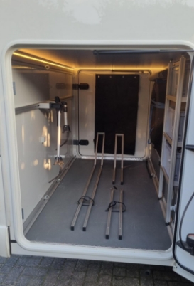 Inrichting campergarage