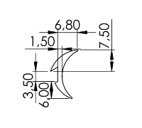 1.41.5E0.2 - Inlegprofiel