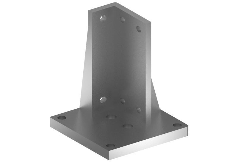Basis voet links 40x80