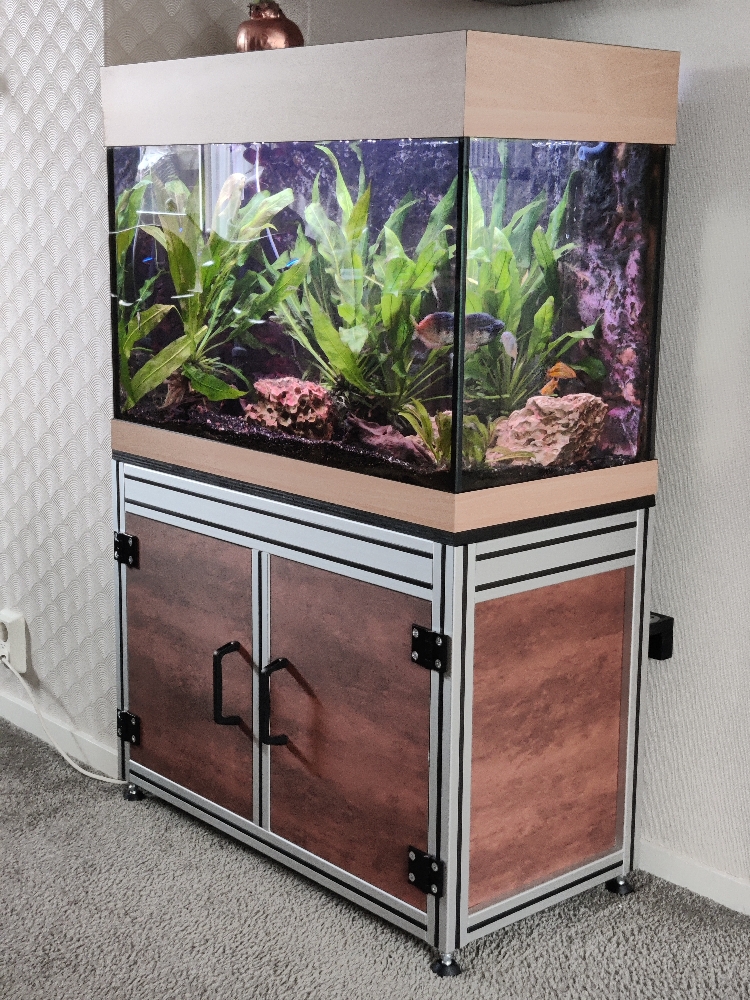 Aluminium aquarium onderstel op maat — Inducomp B.V.