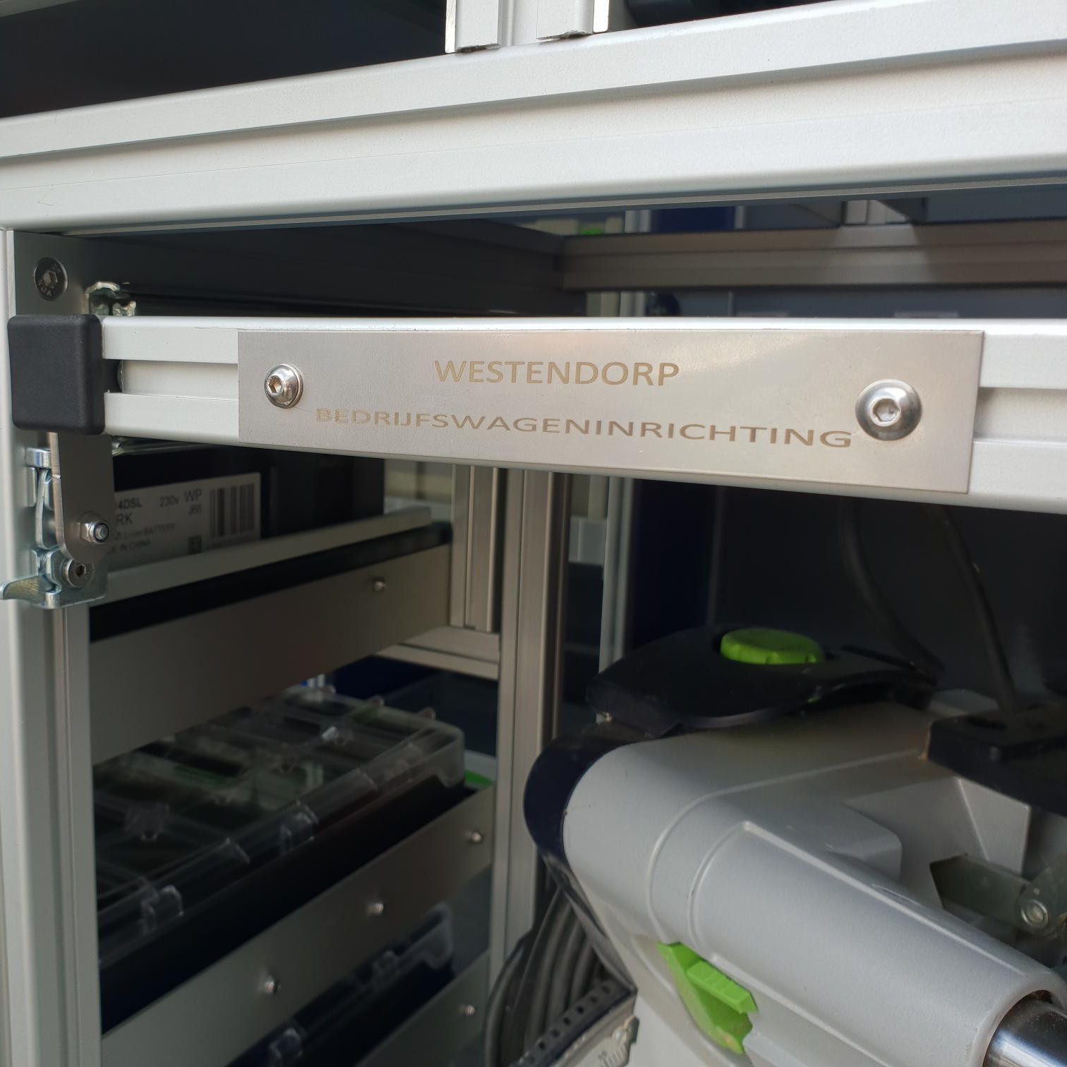 Bedrijfswagen inrichting foto 1